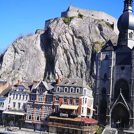 Vue Sur Meuse Avec Jacuzzi Et Sauna Exterieur. Yvoir Kültér fotó